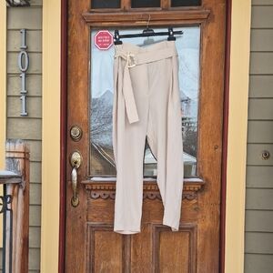 Beige Women's Pants